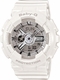 Casio White Baby-G Ani-Digi 3D Watch BA110-7A3