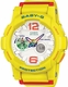 Yellow Casio Baby-G Tide Graph Ana-Digi Watch BGA180-9B