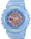 Casio Baby-G Digital Analog Blue Sports, Watch BA110CA-2A
