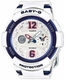 Casio Baby-G Digital Analog White Sports, Watch BGA210-7B2
