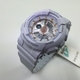 Casio Baby-G Gray Digital Analog Watch BA110GA-8A