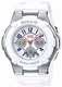 Casio Baby-G White Digital Analog Watch BGA110TR-7B