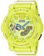 Casio Baby-G Yellow Analog Digital Watch BGA185-9A