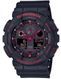 Casio G-Shock Analog Digital Red Black Watch GA100BNR-1A
