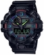 Casio G-Shock Cybertech Game World Analog & Digital Watch GA700RGB-1A