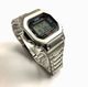 Casio G-Shock DW5600 Mod Steel Bezel Bracelet 5600 Full Metal Custom Modification