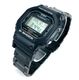Casio G-Shock DW5600E-1V Mod 5600 With Black PVD Steel Bracelet