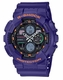 Casio G-Shock Purple Digital Analog Military Style Watch GA-140 Watch GA140-6A