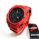 Casio G-Shock Red Analog Digital Mobile Smartphone Link Watch GAB001-4A