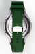 Casioak Mod Custom Watch Casio G-Shock GA-2100 Silver Case Green Strap GA2100