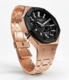 Casioak Mod Metal Watch Casio G-Shock GA-2100 Rose Gold Black Bezel GA2100-1A