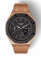 Casioak Mod Royal Oak Casio G-Shock GA-2100 Rose Gold Black Metal Watch GA2100