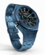 Casioak Mod Watch Casio G-Shock GA-2100 Blue Case Metal Strap Modded GA2100-1A2