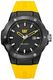 CAT AA16127121 Caterpillar Navigo X Yellow Rubber Quartz Watch 44mm