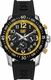 CAT AP14921117 Caterpillar Downforce Multi Black Dial Black Silicone Quartz 44mm
