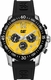 CAT AP14921711 Caterpillar Downforce Multi Black Dial Black Silicone Quartz 44mm