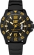 CAT K412121137 Caterpillar Special Ops Black Dial Black Rubber Quartz 45.5mm