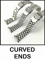Curved End Watch Bands
