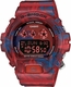 Women's Red Floral Print Casio G-Shock S Series Watch GMDS6900F-4