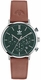 Men's Adidas Originals Code One Chronograph 40mm Leather Strap Watch AOSY22531
