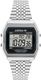 Men's Adidas Street Digital Two 36mm Silver Watch AOST22072