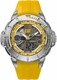 Men's CAT Anadigit Yellow Rubber Strap Watch MA15527137
