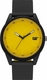 Men's CAT Caterpillar Analog 42mm Black and Yellow Watch LJ16021721