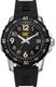 Men's CAT Caterpillar Downforce Black Rubber Strap Watch AP14121111