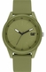 Men's CAT Caterpillar Insignia Green Rubber Strap Watch LJ13123323