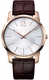 Men's Rose Gold Calvin Klein ck City Watch K2G21629