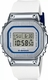Women Casio G-Shock Silver White Digital Watch GMS5600LC-7