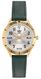 Women's Adidas Fashion 36mm Green Leather Strap Watch AOFH22508