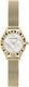 Women's BCBGMAXAZRIA Mother of pearl Light Gold Mesh BCBG Watch BG50828005
