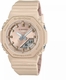 Women's Casio G-Shock Shock Resistant Metallic Beige Pearl Watch GMAP2100ST-9A