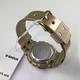 Women's Gold Casio G-Shock Analog Digital S Series Watch GMAS110GD-4A2