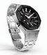 Casioak Mod Metal Watch Casio G-Shock GA-2100 Silver-Black Bezel GA2100-1A